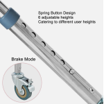 Αναπηρικό Αμαξίδιο Ενισχυμένο 120Kg. Κάθισμα Καρέκλα Τουαλέτας Τροχήλατο Πτυσσόμενο & για μπάνιο Αναπηρικό Αμαξίδιο Ενισχυμένο 120Kg. Κάθισμα Καρέκλα Τουαλέτας Τροχήλατο Πτυσσόμενο & για μπάνιο